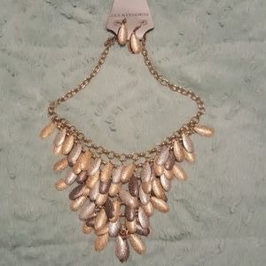 Necklace with earrings